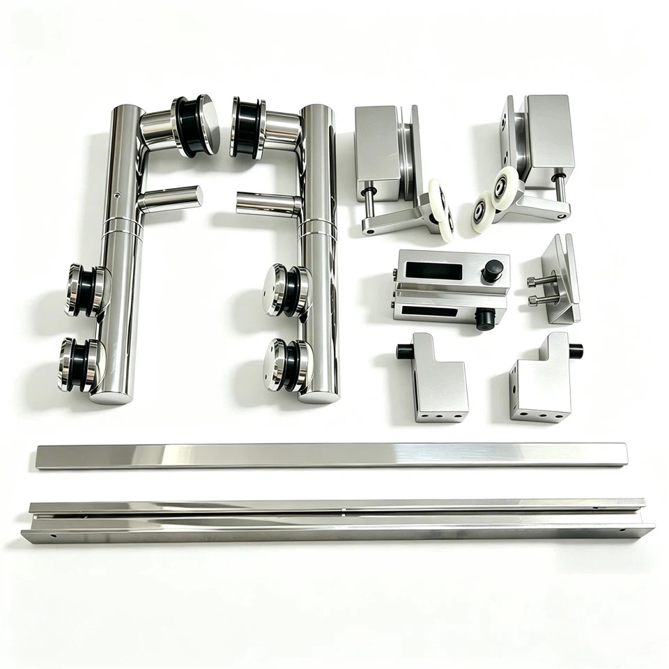 Frameless Shower Hardware